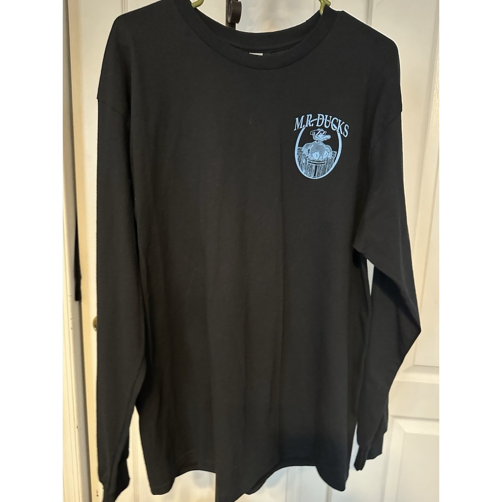 M.R. Ducks Maryland Men's Black Shirt Large NWT